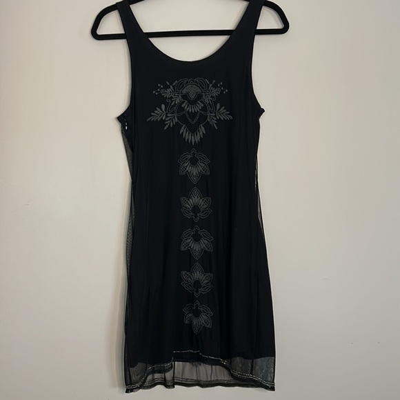 Abercrombie & Fitch Stunning Bohemian Beaded Dress Size Small - Picture 5 of 6